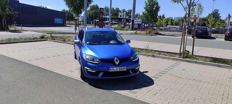 Blau Gebraucht 2015 Renault Mégane GrandTour GT-Line Kombi | 7.280 € (Guter Preis) - Bild 1/4