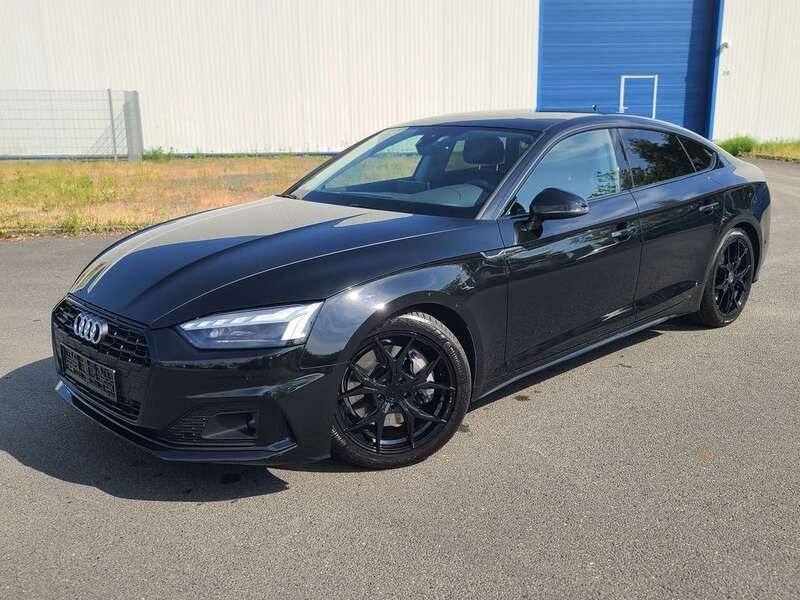 Schwarz Gebraucht 2024 Audi A5 Sportback Ambiente Limousine | 42.900 € (Guter Preis) - Bild 1/4