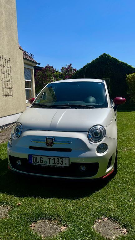 Weiß Gebraucht 2009 Abarth 500 Esseesse Kleinwagen | 9.900 € (Fairer Preis) - Bild 1/4