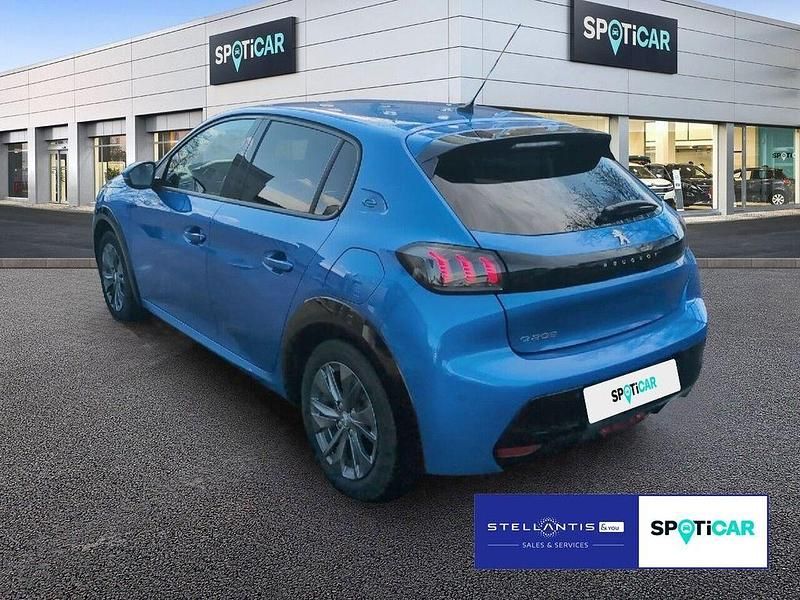 Gebraucht Peugeot e-208 Allure 100 kW (136 PS) 2021 Blau Kleinwagen