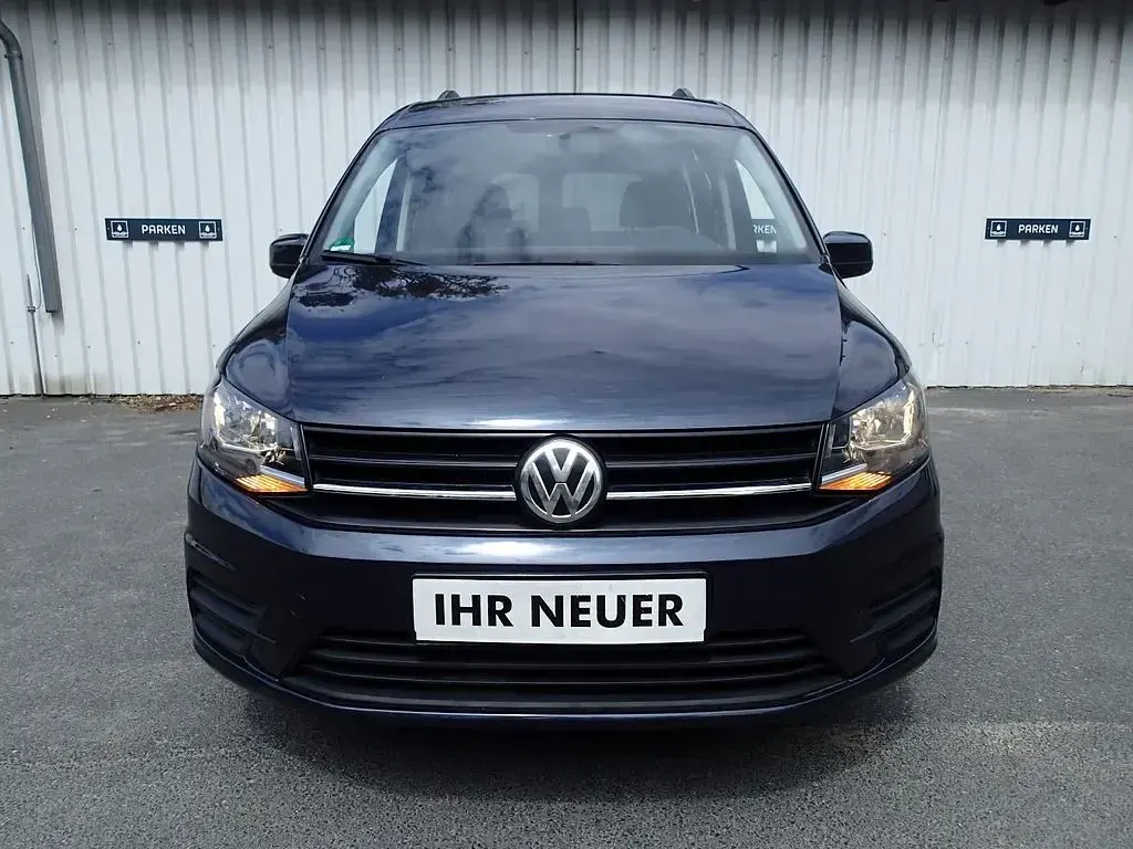 Gebraucht VW Caddy Conceptline 102 PS (75 kW) 2019 Blau Van / Kleinbus
