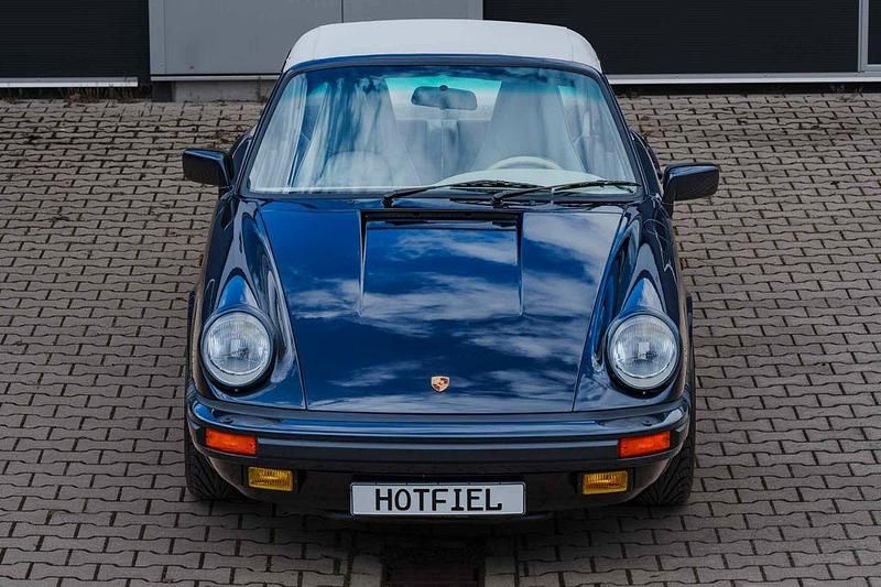 Gebraucht Porsche 911 218 PS (160 kW) 1989 Blau Cabrio