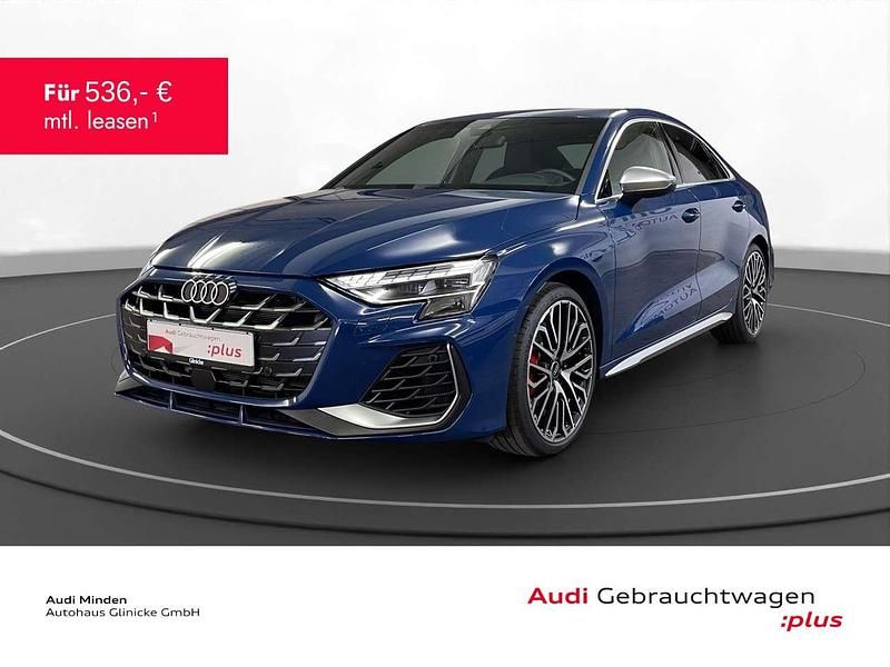 Ascariblau metallic Gebraucht 2024 Audi S3 Ambiente Limousine | 44.780 € (Superpreis) - Bild 1/3