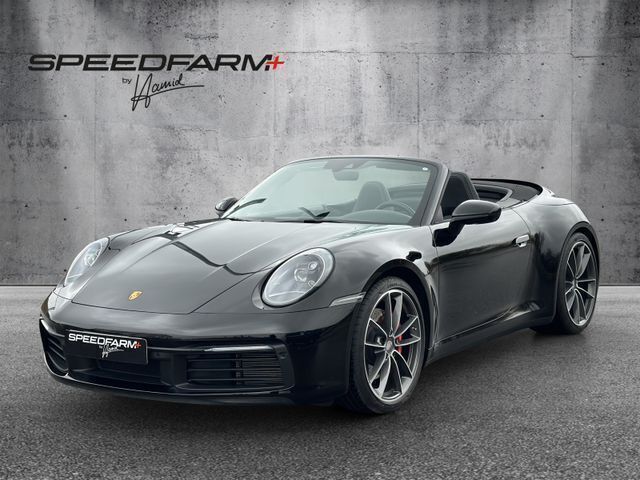 Schwarz Gebraucht 2021 Porsche 911 Carrera 4S Cabrio | 159.999 € (Teuer) - Bild 1/4