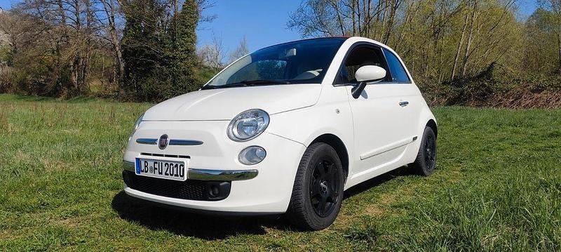 Weiß Gebraucht 2013 Fiat 500C Cabrio | 5.100 € (Guter Preis) - Bild 1/4