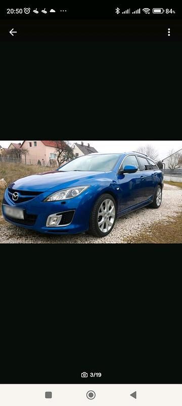 Gebraucht Mazda 6 140 PS (102 kW) 2008 Blau Kombi
