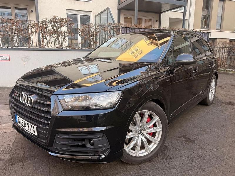 Schwarz Gebraucht 2017 Audi SQ7 Ambiente SUV | 34.900 € - Bild 1/4