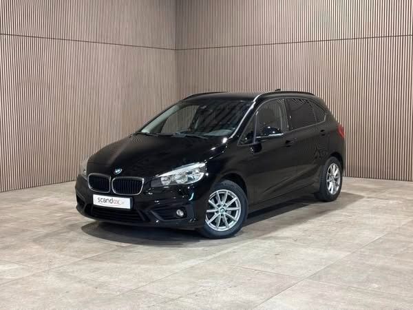 Schwarz Gebraucht 2014 BMW 218 Active Tourer Van / Kleinbus | 7.700 € - Bild 1/4