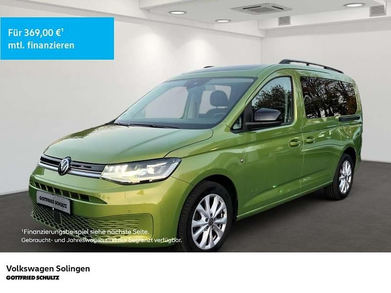 Golden green metallic Gebraucht 2021 VW Caddy Life Van / Kleinbus | 28.950 € - Bild 1/4