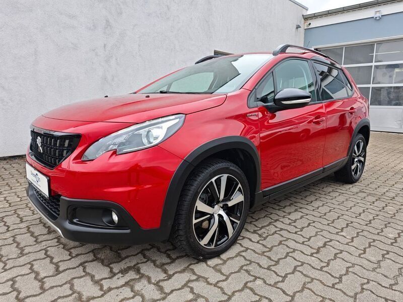 Rot Gebraucht 2018 Peugeot 2008 GT-line SUV | 11.490 € (Fairer Preis) - Bild 1/4