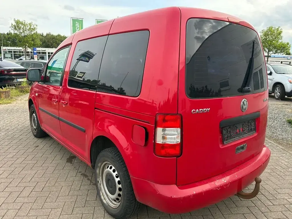 Gebraucht VW Caddy Life 105 PS (77 kW) 2006 Rot Van / Kleinbus