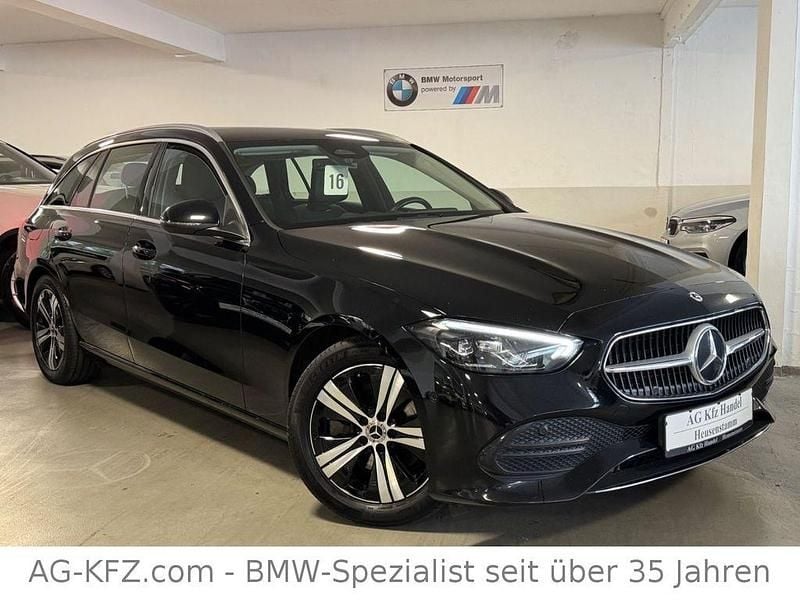Schwarz Gebraucht 2022 Mercedes C220 Limousine | 19.990 € (Superpreis) - Bild 1/3