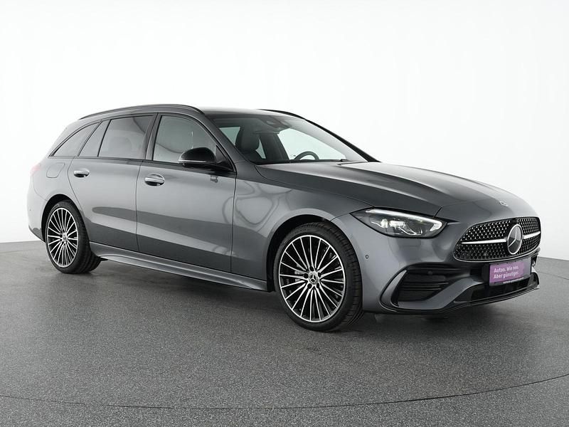 Gebraucht Mercedes C300 AMG line 258 PS (189 kW) 2024 Selenitgrau Limousine