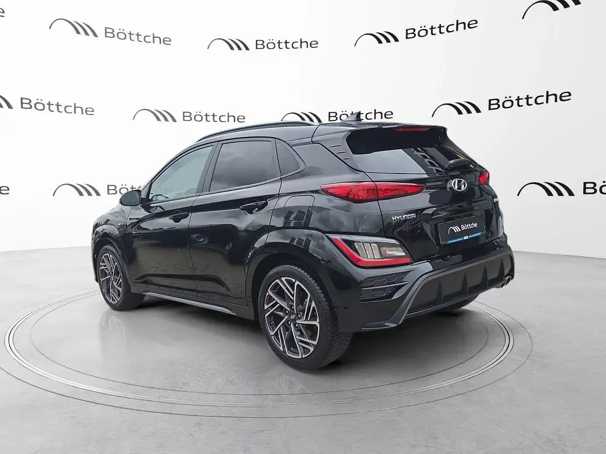 Gebraucht Hyundai Kona N Line 199 PS (146 kW) 2022 Phantom black / mic SUV
