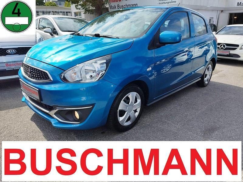 Blau Gebraucht 2017 Mitsubishi Space Star Edition Kleinwagen | 5.900 € (Fairer Preis) - Bild 1/4
