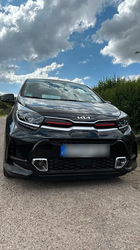 Schwarz Gebraucht 2022 Kia Picanto Kleinwagen | 14.900 € (Etwas zu teuer) - Bild 1/4