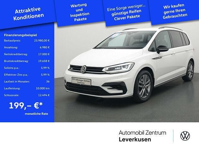 Gebraucht VW Touran Highline 150 PS (110 kW) 2022 Pure white Van / Kleinbus
