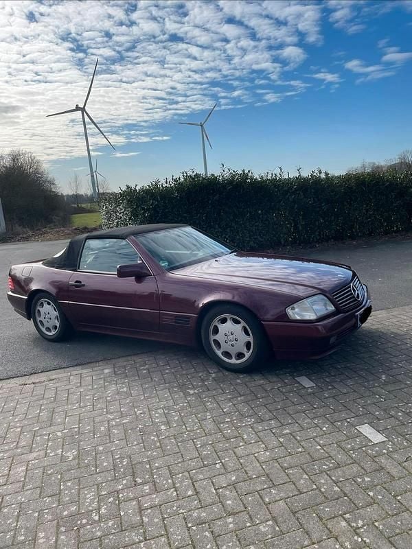 Gebraucht Mercedes SL320 231 PS (169 kW) 1994 Rot Cabrio