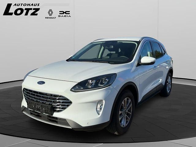 Weiß schwarz Gebraucht 2021 Ford Kuga Titanium SUV | 19.590 € (Superpreis) - Bild 1/4