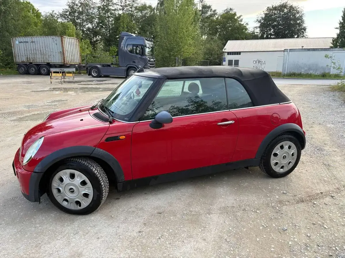 Gebraucht Mini One Cabriolet 90 PS (66 kW) 2008 Rot Cabrio