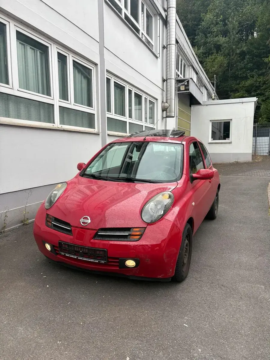 Gebraucht Nissan Micra 80 PS (58 kW) 2005 Rot Kleinwagen