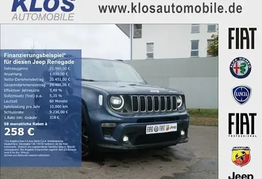 Gebraucht Jeep Renegade 130 PS (95 kW) 2024 Blau SUV