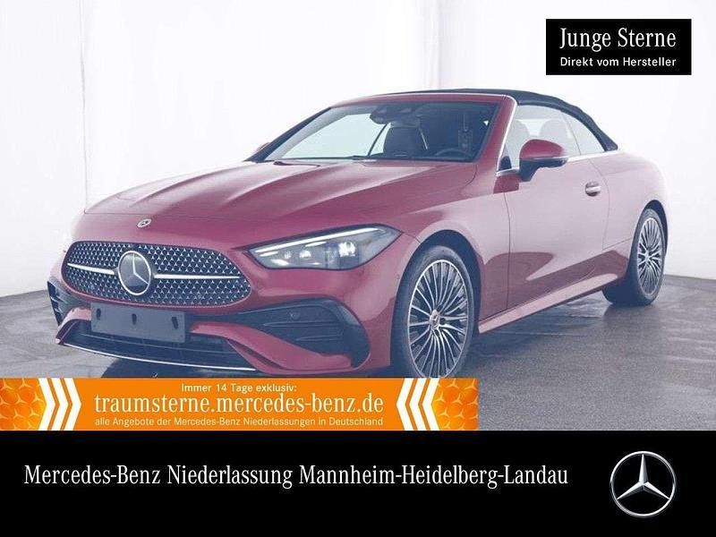Rot Gebraucht 2024 Mercedes CLE220 AMG Cabrio | 64.980 € - Bild 1/3