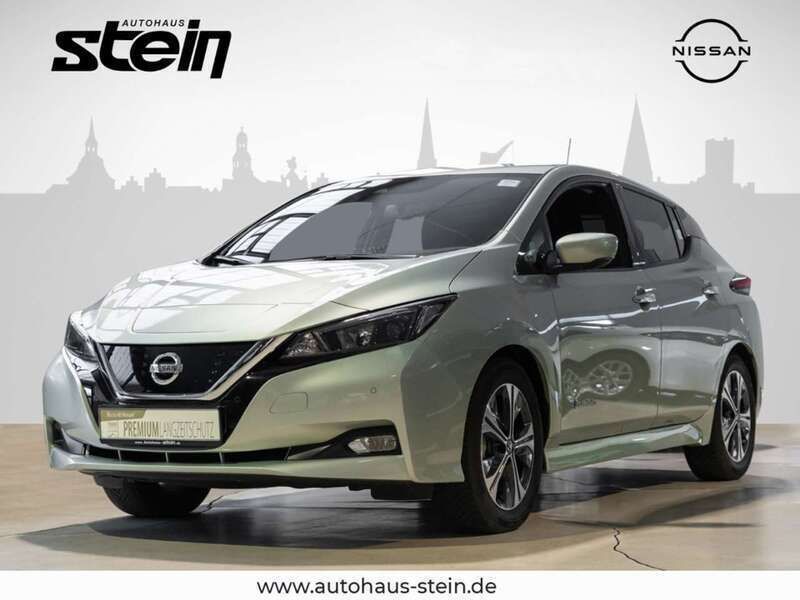 Weiss Gebraucht 2019 Nissan Leaf N-Connecta Kleinwagen | 13.440 € (Fairer Preis) - Bild 1/4