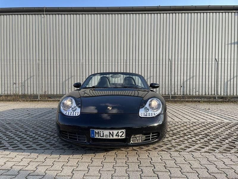 Gebraucht Porsche Boxster S 252 PS (185 kW) 2002 Schwarz Cabrio
