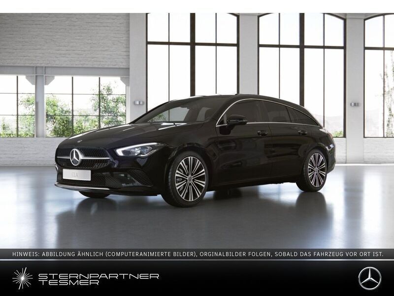 Schwarz Gebraucht 2023 Mercedes CLA200 Limousine | 31.690 € (Superpreis) - Bild 1/4