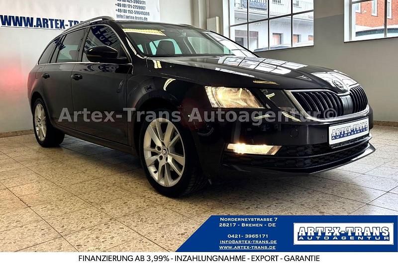 Schwarz Gebraucht 2019 Skoda Octavia Kombi | 12.990 € (Guter Preis) - Bild 1/4