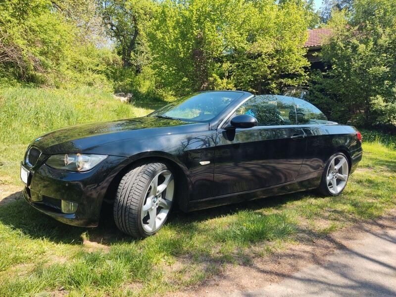 Schwarz Gebraucht 2007 BMW 330 Cabriolet Performance Cabrio | 16.900 € (Fairer Preis) - Bild 1/4