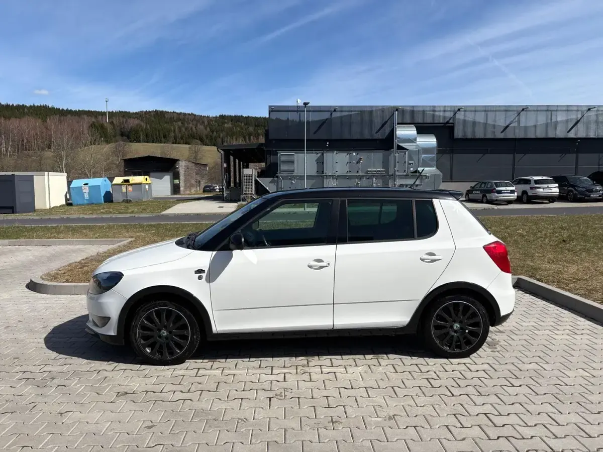 Gebraucht Skoda Fabia Monte Carlo 86 PS (63 kW) 2012 Weiß Kleinwagen