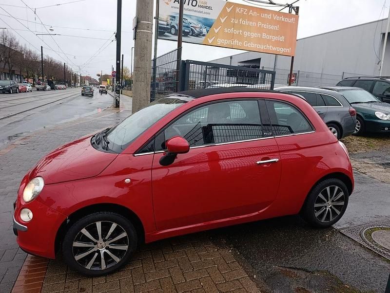 Gebraucht Fiat 500 Lounge 101 PS (74 kW) 2010 Rot Cabrio