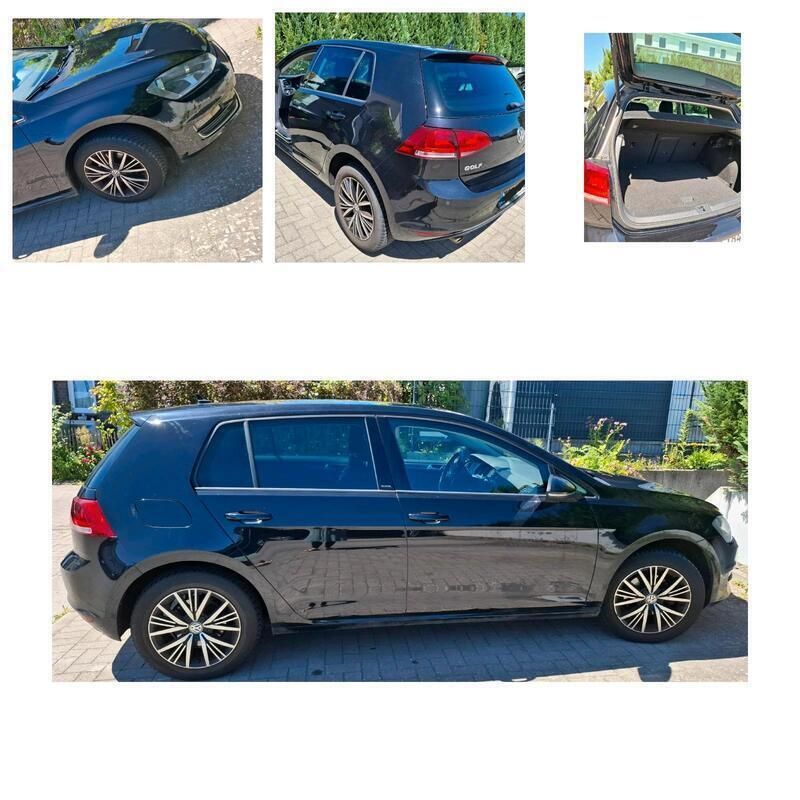 Schwarz Gebraucht 2017 VW Golf VII Kleinwagen | 13.500 € - Bild 1/4