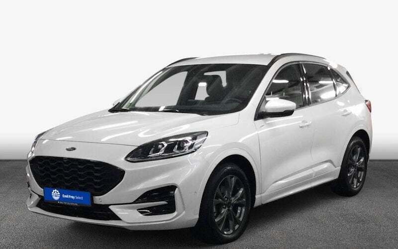 White platinum Gebraucht 2023 Ford Kuga ST-Line SUV | 23.800 € (Superpreis) - Bild 1/4