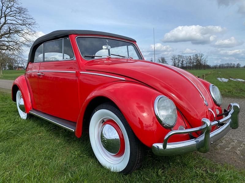 Gebraucht VW Käfer 34 PS (25 kW) 1962 Rot Cabrio