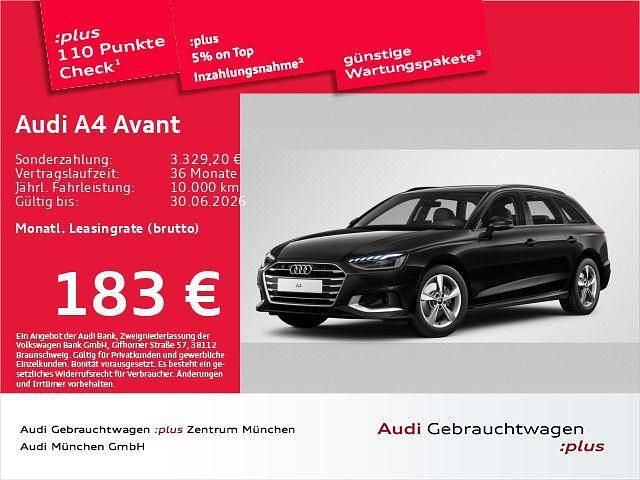 Gebraucht Audi A4 Advanced 163 PS (119 kW) 2024 Mythosschwarz metallic Kombi