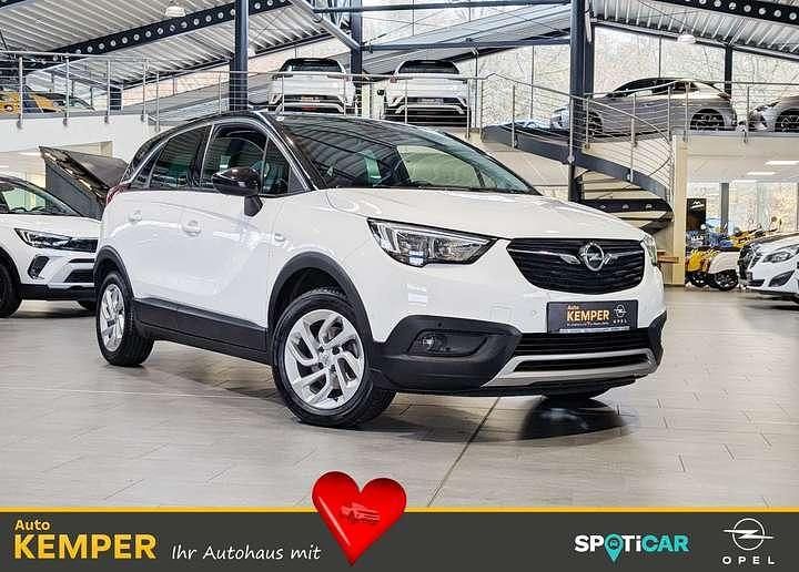 Weiß Gebraucht 2018 Opel Crossland X Innovation SUV | 15.650 € (Teuer) - Bild 1/4