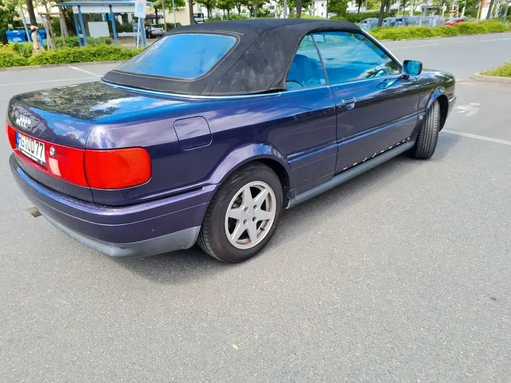 Gebraucht Audi Cabriolet 116 PS (85 kW) 1995 Violet Cabrio