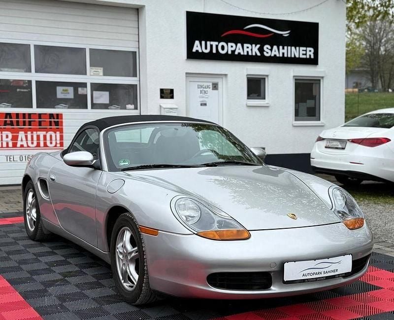 Gebraucht Porsche Boxster 204 PS (150 kW) 1997 Silber Cabrio