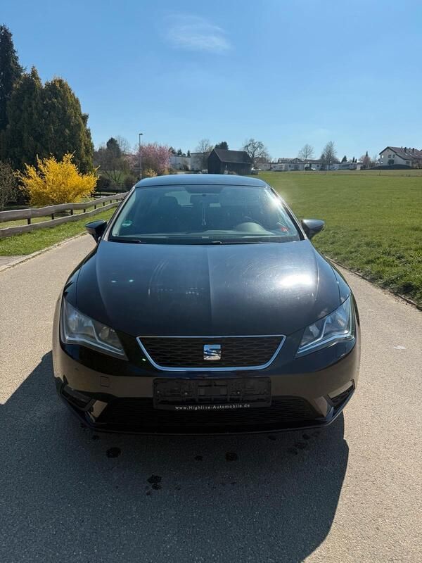 Schwarz Gebraucht 2013 Seat Leon Style Limousine | 5.899 € (Etwas zu teuer) - Bild 1/4