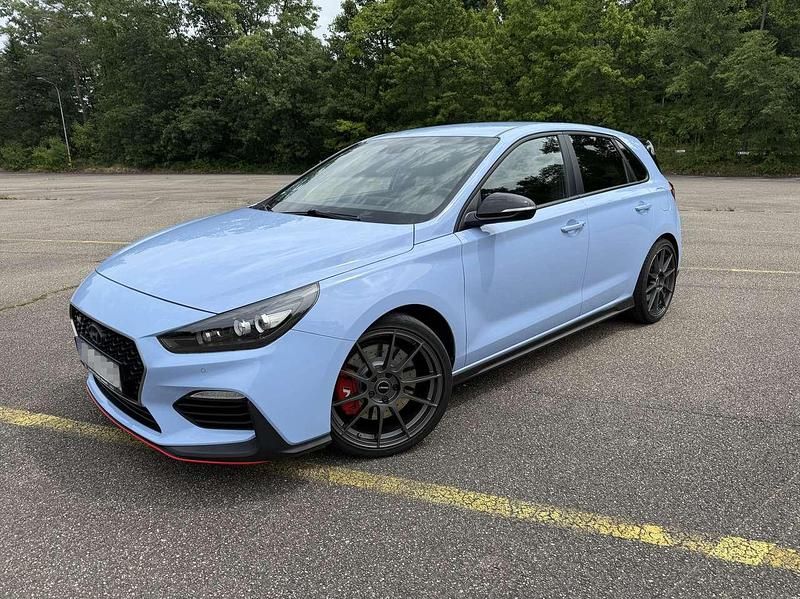 Blau Gebraucht 2018 Hyundai i30 N Performance Coupé | 20.500 € (Fairer Preis) - Bild 1/4