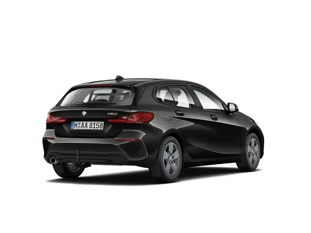 Gebraucht BMW 116 Advantage 116 PS (85 kW) 2023 Black sapphire metallic (schwarz) Kleinwagen