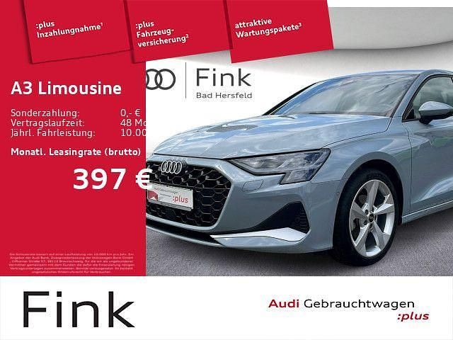 Pfeilgrau perleffekt Gebraucht 2024 Audi A3 Advanced Plus Limousine | 30.450 € (Fairer Preis) - Bild 1/4