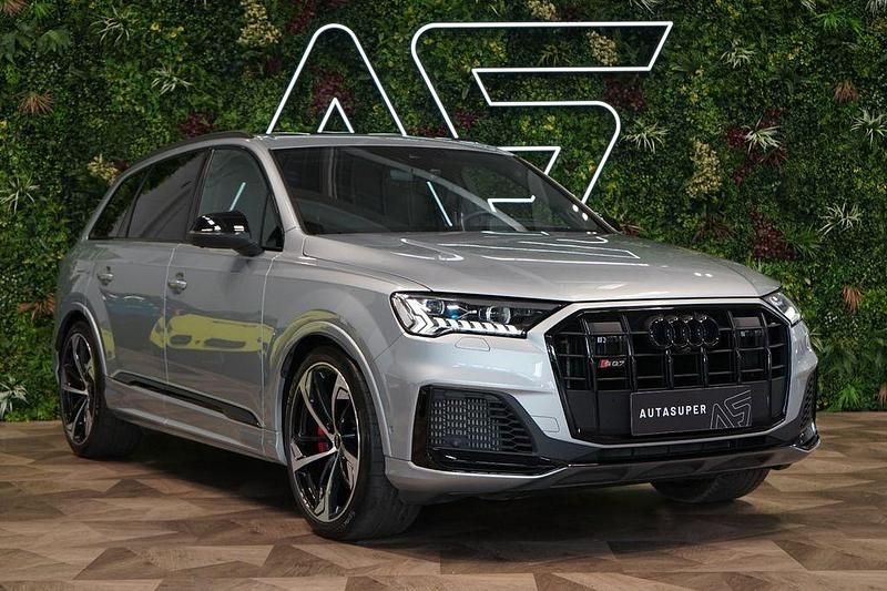 Silber Gebraucht 2022 Audi SQ7 Sport SUV | 80.000 € (Superpreis) - Bild 1/3
