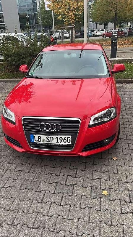 Rot Gebraucht 2009 Audi A3 Sportback Ambiente Kleinwagen | 8.000 € (Fairer Preis) - Bild 1/4