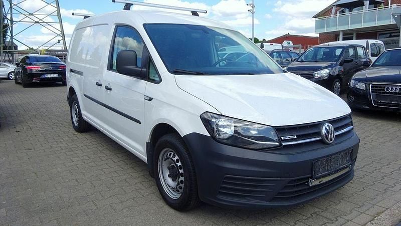 Gebraucht VW Caddy Maxi 110 PS (80 kW) 2019 Weiß Van / Kleinbus