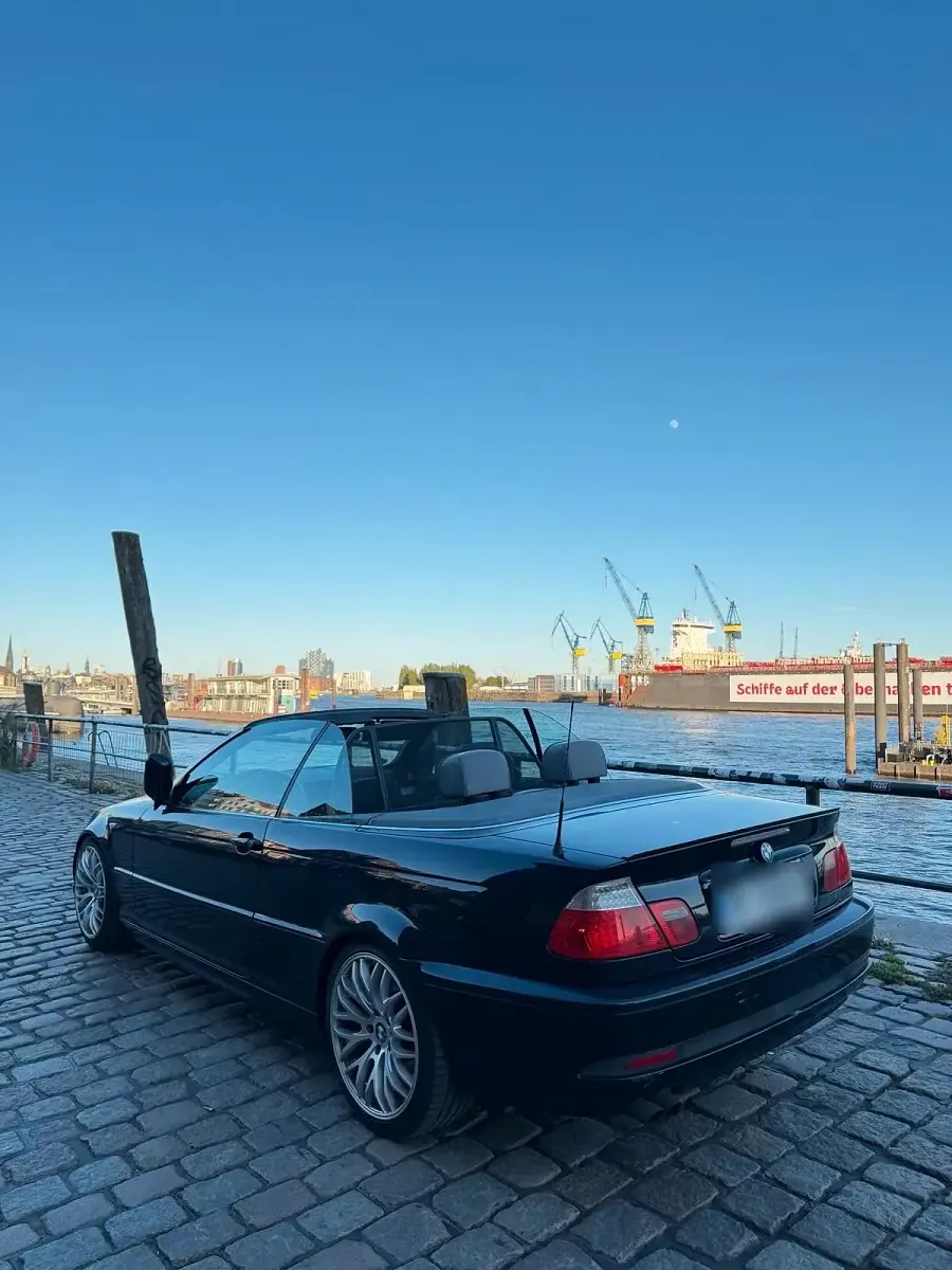 Usata BMW 320 170 CV (125 kW) 2003 Blu Cabrio