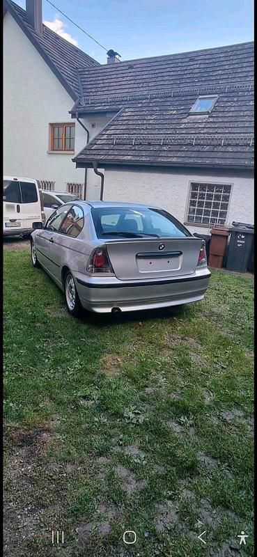 Gebraucht BMW 316 Compact 116 PS (85 kW) 2002 Silber Kleinwagen